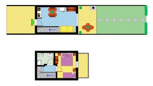 Apartmán B-5 a Apartmán B1-5 pro max. 5 osob - foto 1