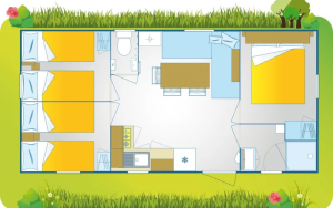 Happy Premium Suite Mobilhome pro max. 6 osob - foto 1