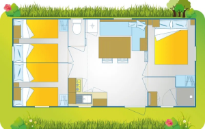 Happy Premium Mobilhome pro max. 7 osob - foto 1