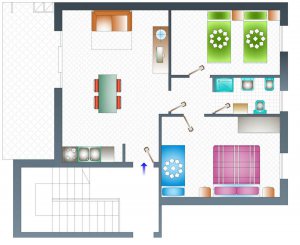 Třípokojové apartmány Trilo pro max. 5 osob - foto 1
